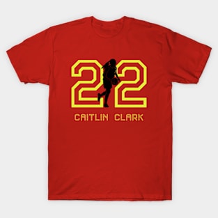 Caitlin Clark design,CAITLIN CLARK - 22. T-Shirt